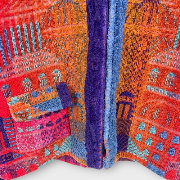 Vintage 1960s Silton California Men’s Terry Cloth City Resort Jacket Size Medium - Picture 5 of 5